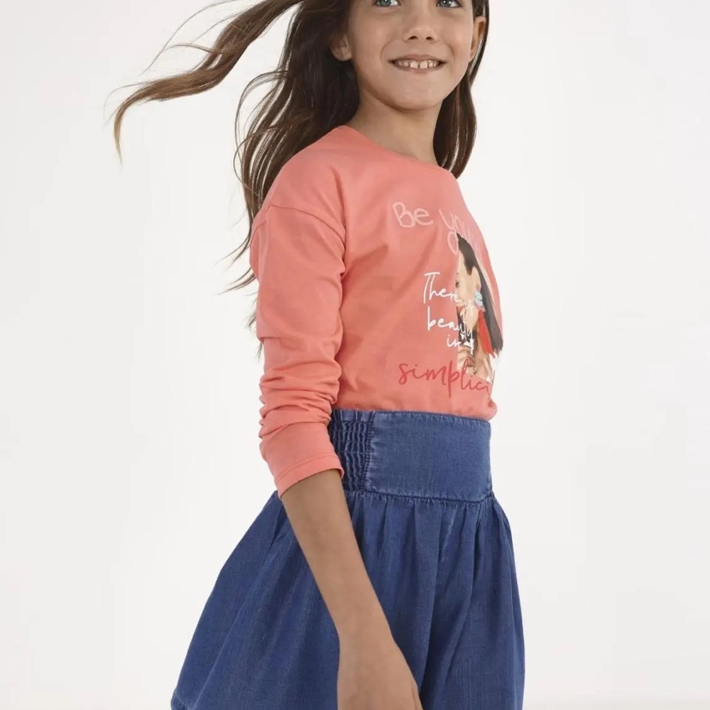 Size 12 Girls Mayoral Indigo Kids Shorts
